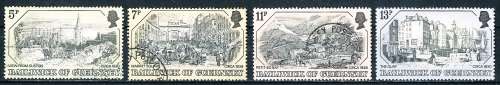 GUERNSEY   - 1978   Old Copperplate  COMPLETE   SET  -   FINE  USED