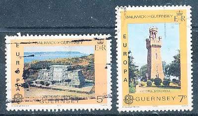 GUERNSEY   - 1978  EUROPA Stamps - Monuments  COMPLETE   SET  -   FINE USED
