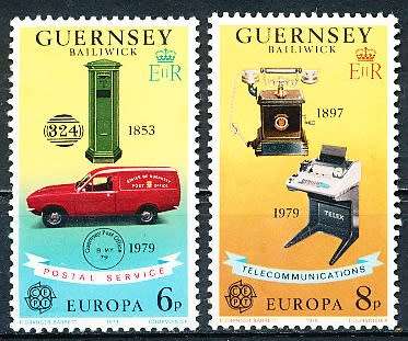 GUERNSEY   - 1979  EUROPA Stamps   COMPLETE   SET  -   FINE  MINT