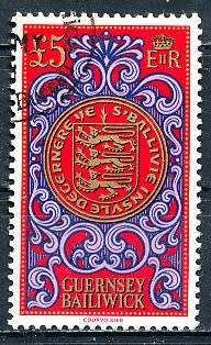 GUERNSEY   - 1981     Coins   5 POUND  -    FINE  CTO USED
