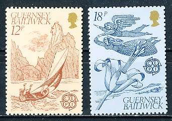 GUERNSEY   - 1981   EUROPA Stamps - Folklore   SET  -  FINE   MINT