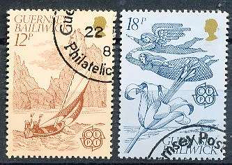 GUERNSEY   - 1981   EUROPA Stamps - Folklore   SET  -    FINE  CTO USED