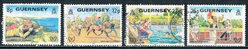 GUERNSEY   - 1981    Year for Disabled Persons   SET  -    FINE  USED