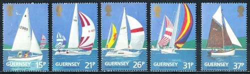 GUERNSEY   - 1991   Guernsey Yacht Club   SET  -   MINT