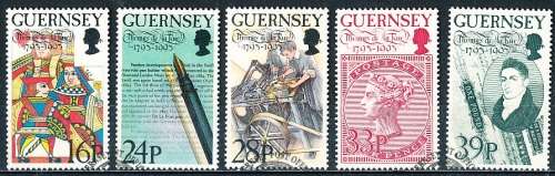 GUERNSEY   - 1993  Thomas de la Rue   SET   -   FINE  CTO  USED