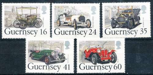 GUERNSEY   - 1994   Car Classics   SET   -   MINT
