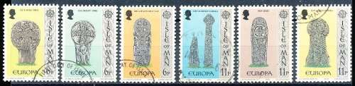 ISLE of MAN  - 1978  EUROPA Stamps - Monuments    SET  -  FINE  CTO  USED