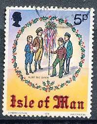 ISLE of MAN  - 1978   Chritsmas Stamp      -  FINE  USED