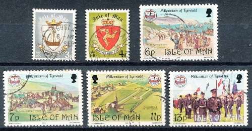 ISLE of MAN  - 1979   Tynwald Parliament  SET   -  FINE  USED