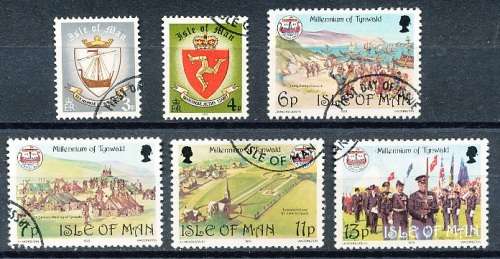 ISLE of MAN  - 1979   Tynwald Parliament  SET   -  FINE  CTO USED