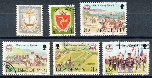 ISLE of MAN  - 1979   Tynwald Parliament  SET   -  FINE   USED
