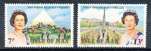 ISLE of MAN  - 1979    Queen Elizabeth II to Tynwald  SET   -  FINE  MINT