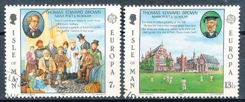 ISLE of MAN  - 1980   EUROPA Stamps - Famous People  SET   -  FINE  CTO  USED