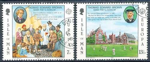 ISLE of MAN  - 1980   EUROPA Stamps - Famous People  SET   -  FINE  CTO  USED
