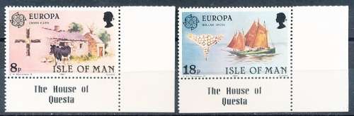 ISLE of MAN  - 1981  EUROPA Stamps - Folklore   SET  -   FINE  MINT