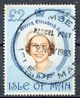 ISLE of MAN  - 1981   New Value - Queen Elizabeth II   - FINE USED