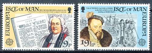 ISLE of MAN  - 1982    EUROPA Stamps - Historic Events   - FINE MINT