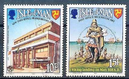 ISLE of MAN  - 1983  Post Office Decennium  SET  - FINE USED