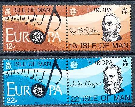 ISLE of MAN  - 1985   EUROPA Stamps -  SET  - FINE  MINT