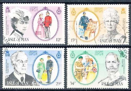 ISLE of MAN  - 1985   Anniversary of the SSAFA -  SET  - FINE  CTO USED