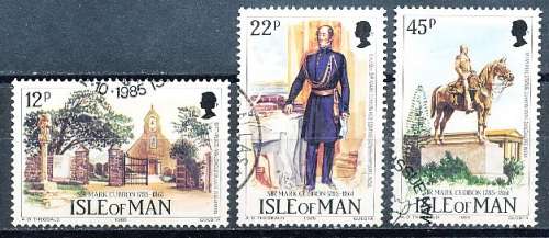 ISLE of MAN  - 1985   Sir Michael Cubbon -  SET  - FINE  CTO USED