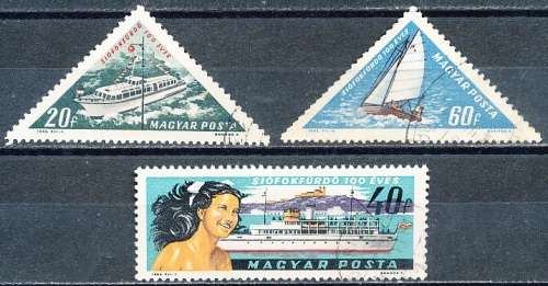 HUNGARY  1963  -   Anniversary of the Resort Siofok    SET  -   FINE  USED