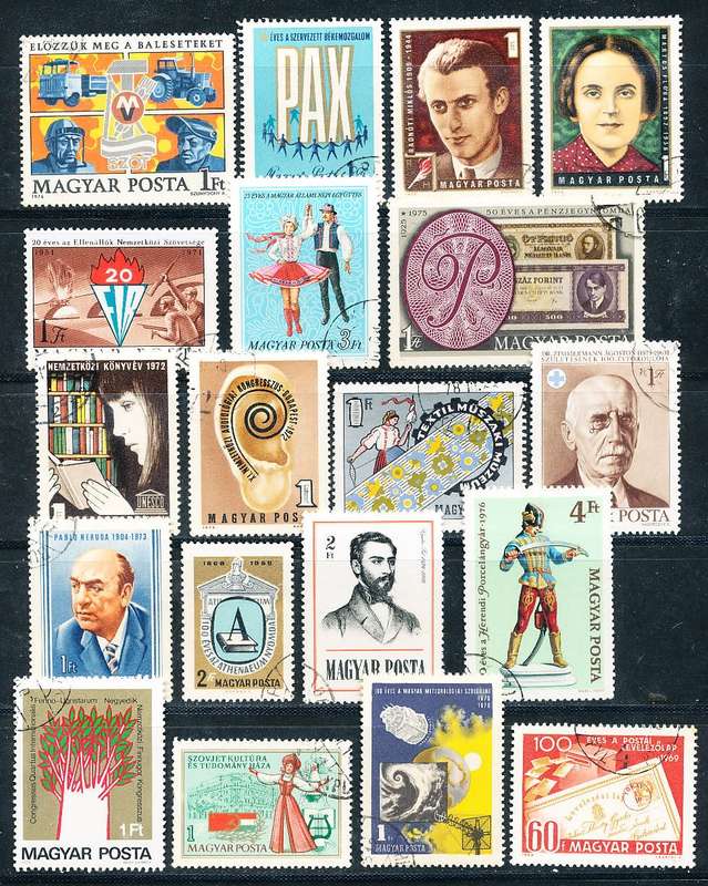 HUNGARY    -  Anniversaries  VARIOUS  SINGLE  ISSUES  -   FINE   USED