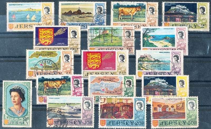 JERSEY   - 1970    Definitive Issue - New Values   FULL SET  -  FINE USED