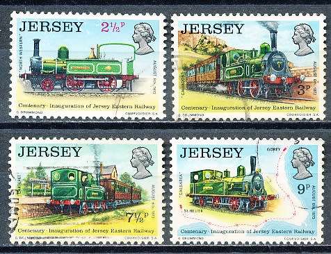 JERSEY   - 1973    Eastern Railway  FULL SET  -   FINE USED