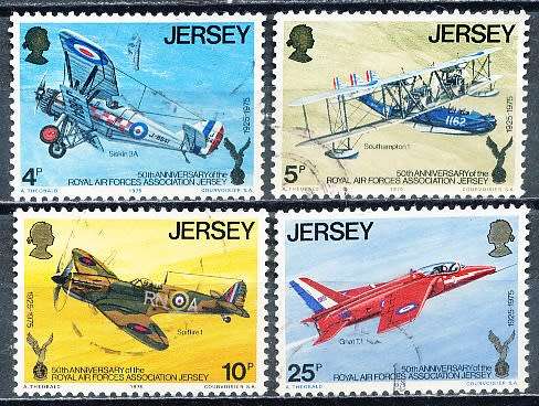JERSEY   - 1975   Royal Air Force Association -  FINE USED