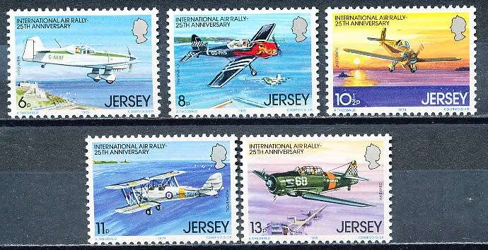 JERSEY   - 1979    International Air Rally   FULL SET    -  FINE  MINT