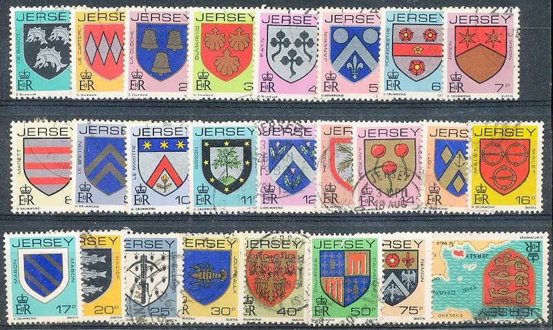 JERSEY   - 1981   New Definitive Issue  SET     -  FINE   USED