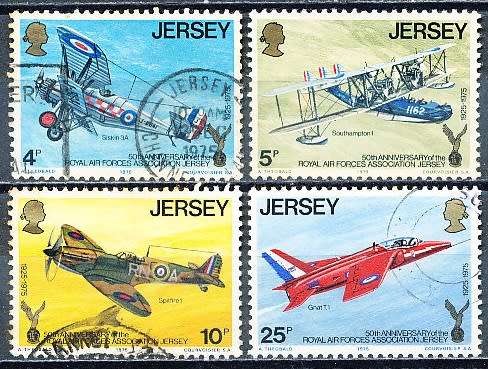 JERSEY   - 1975   Royal Air Force Association -  FINE USED