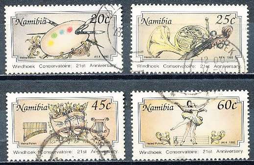 NAMIBIA   1992   -  Windhoek Conservatory  COMPLETE SET  -  FINE  USED