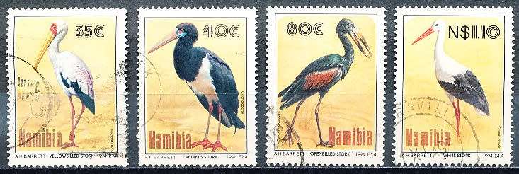 NAMIBIA   1994   -  Storks  COMPLETE SET  -  FINE  USED