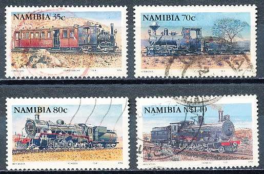 NAMIBIA   1994   -   Steam Locomotives COMPLETE SET  -  FINE  USED