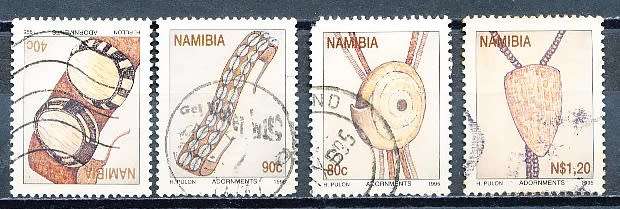 NAMIBIA   1995   -   Personal Ornaments  COMPLETE  SET  -  FINE  USED