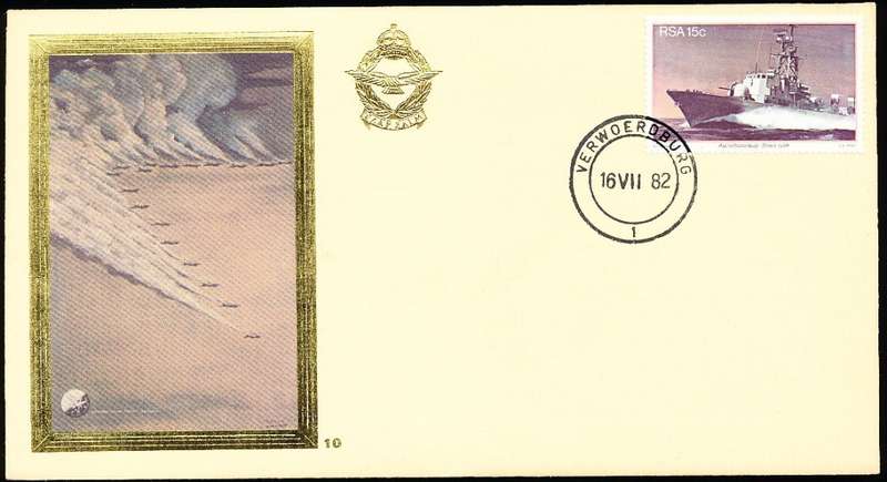 RSA   -  SA  AIR FORCE  FLIGHT COVER  no 10