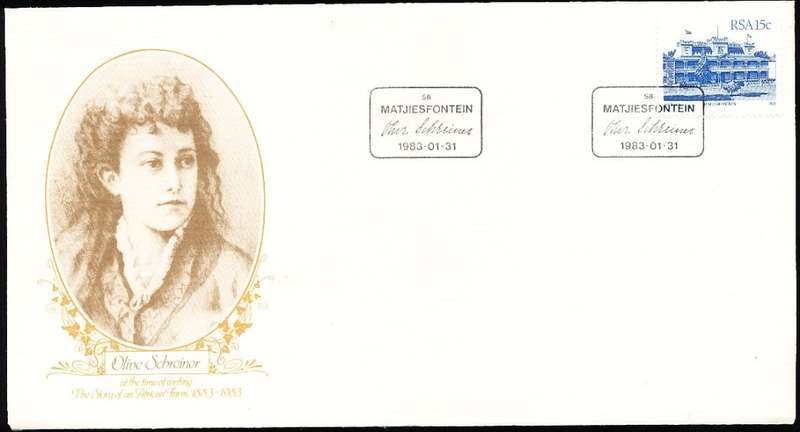RSA   - 1983  COMMEM  COVER