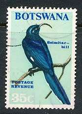 BOTSWANA  1967  - Birds  35c    - FINE   USED