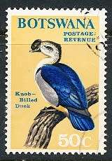 BOTSWANA  1967  - Birds  50c    - FINE   USED