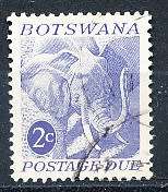 BOTSWANA  1971  -     POSTAGE DUE   2c  -  FINE   USED