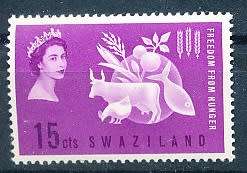 SWAZILAND   1963  -   Freedom from Hunger - MINT
