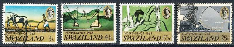 SWAZILAND   1968   -   Independence  COMPLETE SET  -  FINE USED