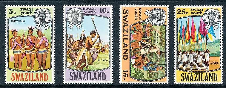 SWAZILAND   1975   -   Youth  COMPLETE SET  -     MINT