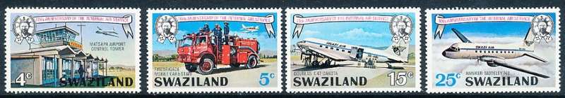 SWAZILAND   1975   -    Internal Air Service   COMPLETE SET  -  FINE   MINT