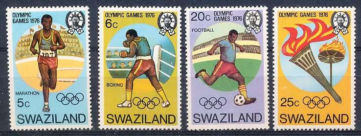 SWAZILAND   1976   -  Olympic Games - Montreal  COMPLETE SET  -  FINE   MINT