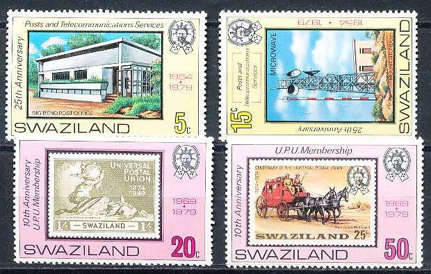 SWAZILAND   1979   -  Post and Telegraph Services    FULL  SET  -    MINT