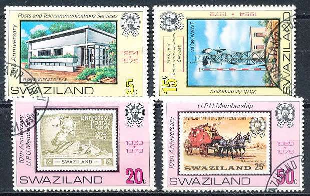 SWAZILAND   1979   -  Post and Telegraph Services    FULL  SET  -    FINE CTO USED
