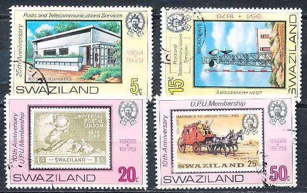 SWAZILAND   1979   -  Post and Telegraph Services    FULL  SET  -    FINE USED